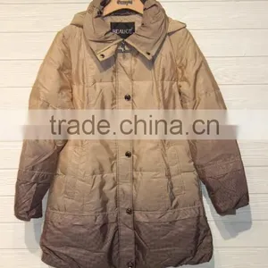 GZY Factory Stock Fashion Warm Down Jacket Women thumbnail-1