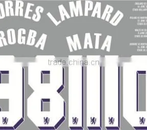 Custom Heat Transfer Sticker Plastisol Heat Transfer Iron on Jersey Number Sheet thumbnail-4