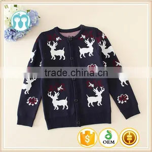 Autumn Fashion New Design Black Color Kids Girls Cardigan Sweaters/children Clothing/coats/sweaters for Winter Wholesale thumbnail-1