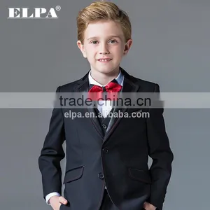 ELPA Fancy Children Kids Clothes Suit 3 Piece Black Party Suits for Boys thumbnail-1