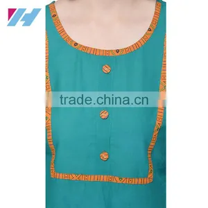 Fashion Indian Apparel Wholesale Fancy Cotton Kurti thumbnail-4