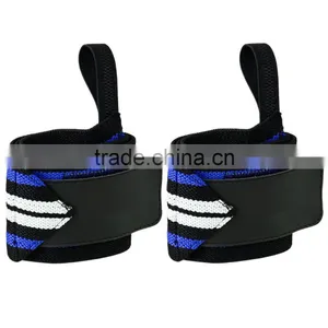 POWER WEIGHT LIFTING TRAINING WRIST SUPPORT WRAPS thumbnail-1