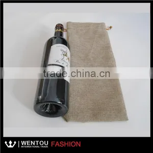 New Arrival Burlap Wholesale Wine Bags thumbnail-4