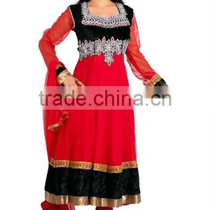 Ladies Churidar Suits thumbnail-3