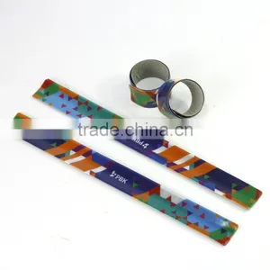 Customized Snap Band PVC Reflective Safety Slap Band thumbnail-4