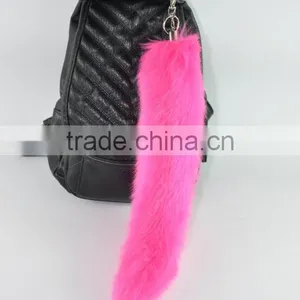 Manufacturers Supply Fox Tail Artificial Fur Tail Pendant Phone Pendant Bag Pendant thumbnail-6