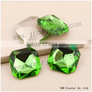 4675 Peridot Crystal Beads 23*23mm Jewellery Making Materials Beads thumbnail-1