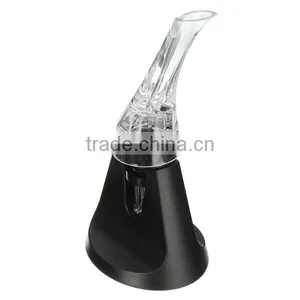 New Fashion High Quality Mini Transparent Acrylic Travel Bar Red Wine Aerator Decanter Pourer Essential Set Quick Aerating thumbnail-6