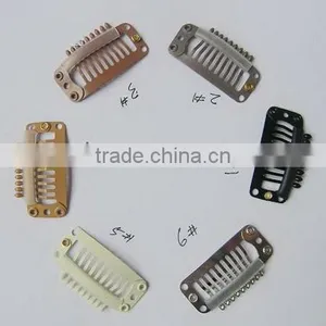 2017 Stainless Steel Hair Extension Clips or Wig Clips and Dragon Clips 3.2cm thumbnail-1