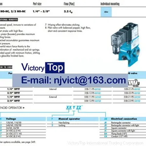 MAC 55B-12-RA Solenoid Valve 3-way thumbnail-2