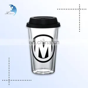 Promotional 16 Oz Double Wall Plastic Plastic Thermal Mug thumbnail-1