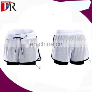 Women's Shorts 92% Polyester 8% Spandex Sport Pants For Women In Fitness thumbnail-2