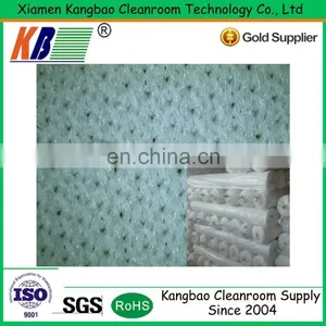 Cleanroom Wiper Material Fabric 3009 100% Polyester 130gsm thumbnail-1