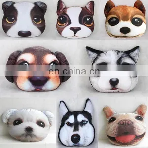 2016 Home Decorative Sofa Cushion Fashion Cheap 3d Printing Husky Dog Pillow thumbnail-6