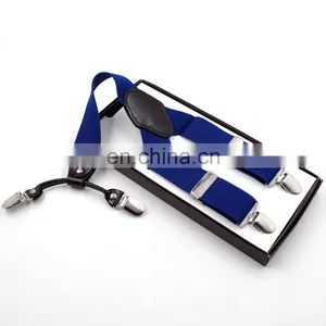 Yiwu Wholesale High Quality Colorful Suspenders,custom Printing Suspenders,adjustable Metal Clips Suspenders thumbnail-6