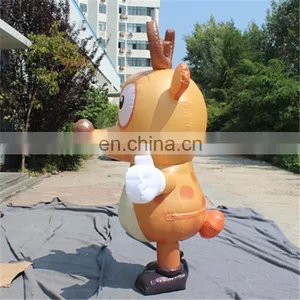 Cute Vivid Cartoon Animal Deer Inflatable/deer Toy Inflatable thumbnail-2