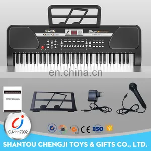 Hot Sale Electronic 61 Key Keyboard Musical Instruments With Microphone thumbnail-1