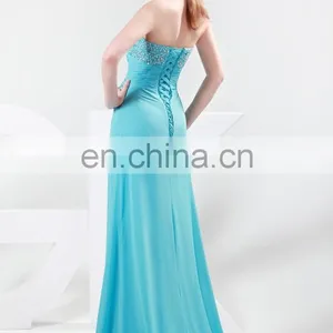 Grace Karin Elegant Off Shoulder Long Chiffon Evening Dress 2015 CL4417 thumbnail-3
