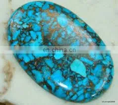 TURQUOISE MEXICAN/TURQUOISE GEMSTONE/NATURAL MEXICAN TURQUOISE CABOCHON/WHOLESALE TURQUOISE GEMSTONE thumbnail-1