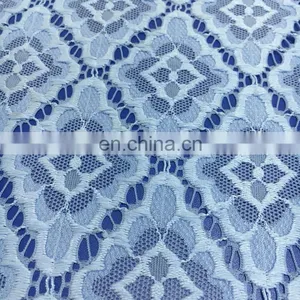 Jacquard Knitting Elastic Lace Fabric for Fashion Woman Dresses thumbnail-4