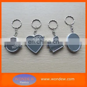 Keychain Makeup Miror / Keychain Cosmetic Mirror / Promotional Cosmetic Mirrors thumbnail-1