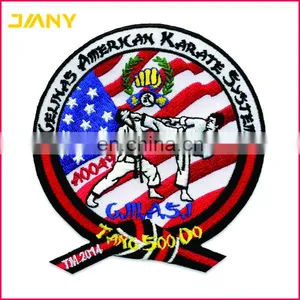 Custom Iron on Patch Embroidered Boxing Patches thumbnail-1