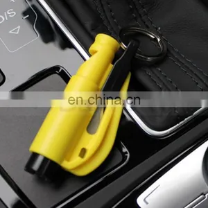 3 in 1 Safeguard Seatbelt Cutter Whistle Emmergency Hammer Car Window Breaker Car Glass Breaker thumbnail-4