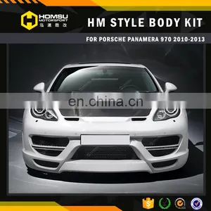 HM Style Front Bumper Car Tuning Bumper Auto Parts Wide Body Kit for 970 2010-2013 thumbnail-1