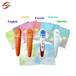 Educational Toy Reading Pen for Kids Language Learning English Smart Kids Talking Pen With Audio Book thumbnail-3