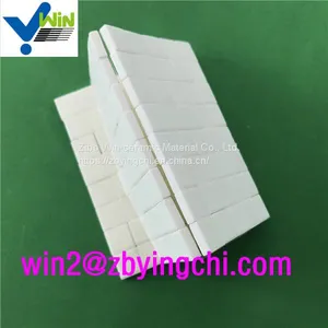 92 % 95 % AL2O3 Wear Resistant Alumina Ceramic Mosaic Tiles thumbnail-1