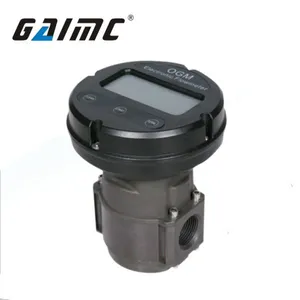 GOG600 OGM 1 Inch Thread Diesel Electronic Oval Gear Flowmeter thumbnail-3