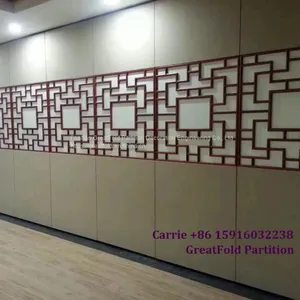 High Quality Mdf Operable Wall Partition in Philippine for Showroom thumbnail-1