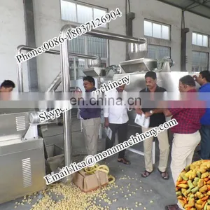 Crispy Popped Corn Ring Snacks Production Line/puffed Corn Sanck Food Making Line thumbnail-3