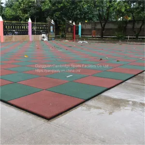 Factory Direct Sale Kindergarten Outdoor Rubber Floor Mat Community Crawling Safety Non-skid Floor Mat School Runway Glue thumbnail-4