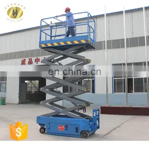 7LGTJZ Shandong SevenLift Self-propelled Hydraulic Scissor Genie Aerial Ladder Elevating Lifting thumbnail-1