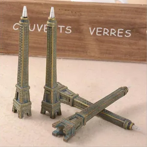 Novelty Resin Eiffel Tower Ballpoint Pen for Promotion Souvenir Gift thumbnail-2