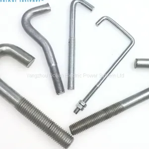 Hook Bolt; Bent Head Bolt; Bolt Hook; Hook Type Bolt-nut thumbnail-2