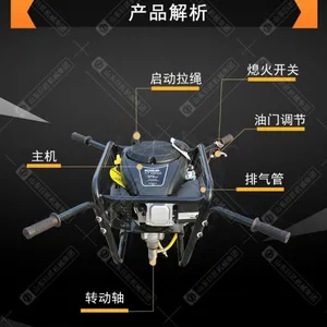 Supply BXZ-2 Backpack Diamond Core Drill American Kohler Gasoline Engine Handheld Backpack Drill Equipment thumbnail-5