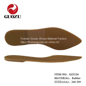 Soft Rubber Sole Lady Point Toe Sole thumbnail-2