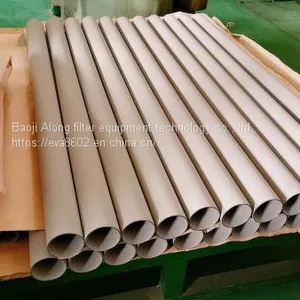 Fluid Filtration SS316 Sintered Filter Pipe , Porous Tube Cylinder With High Strength and Sturdy and Durable thumbnail-3