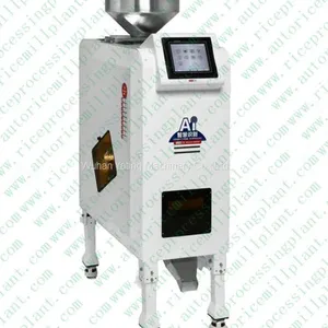 Rice Processing Machine CCD Small Rice Color Sorter 500kg Per Hour thumbnail-1