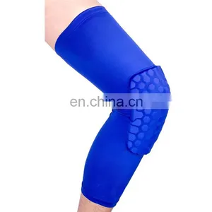 Long Compression Leg Sleeves Braces for Basketball Volleyball Football thumbnail-3