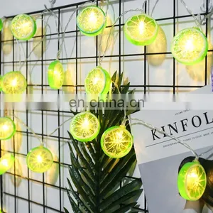 Decorative Bedroom LED Fruit Lemon Slice Lights Garland Party String Light thumbnail-2