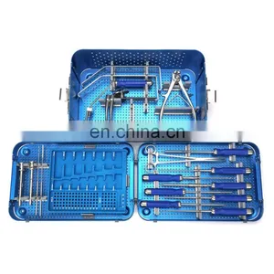 Excellent Quality Orthopedic Surgical Instruments Anterior Cervical Plate Instrument Spine Surgery Surgical Instruments Set thumbnail-2