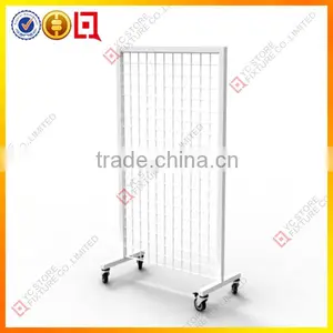 Metal Accessory Display Stand With Four Wheels thumbnail-1
