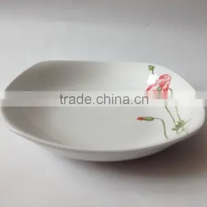 20pcs Fine Square Porcelain Dinner Set thumbnail-3