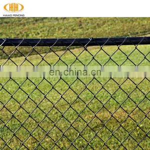 Direct Factory High Quality Pvc Coated Used Chain Link Fence Glavanized Wire Fence thumbnail-4