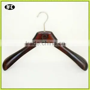 LP-13 t Shirt Solid Wood Hanger Black Wood Hangers thumbnail-1