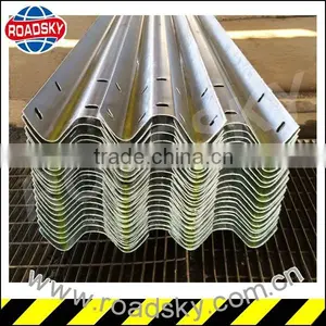 Advanced System Bearing Steel Corrugated Safety Expressway Guard Rail thumbnail-1