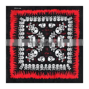Promotional Popular Handkerchief 100% Cotton Headband Bnadanas Men Women Sports Headbands With Custom Made Logo thumbnail-5